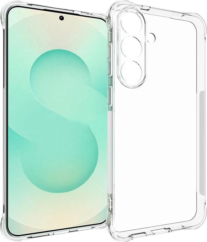 Samsung Galaxy S25 FE Hülle - Coverup TPU Back Cover mit AirBag Corners - Transparent