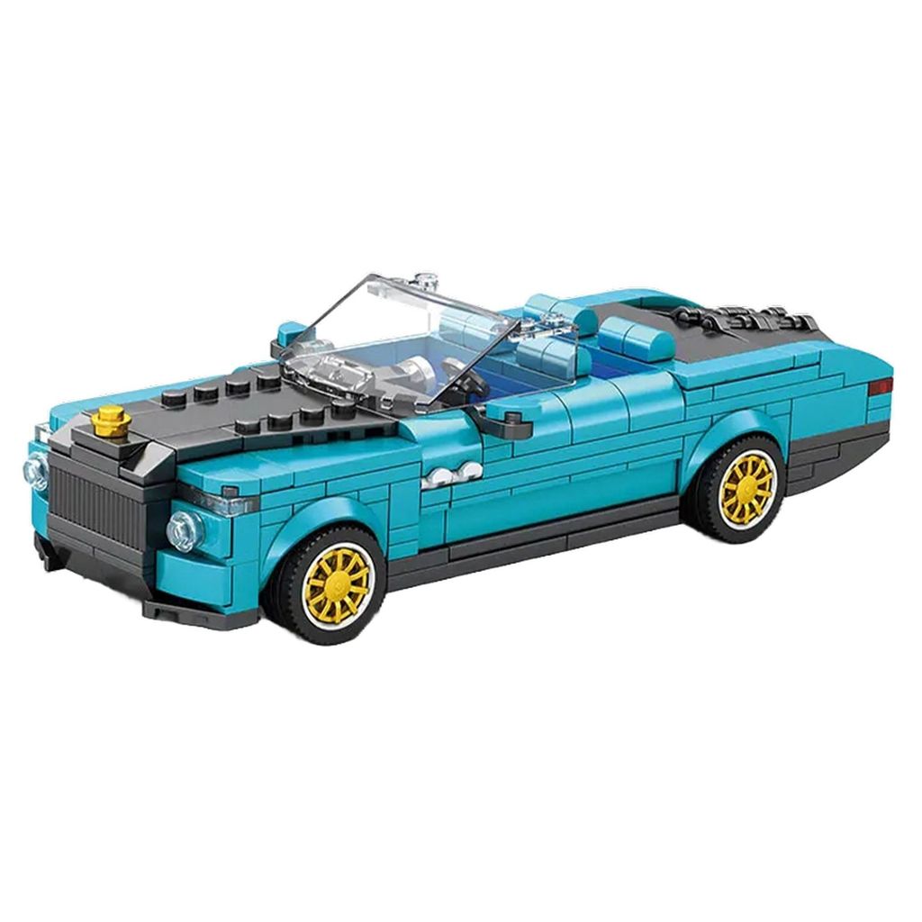Reobrix 688 Luxus Cabrio 1:24 Klemmbaustein Auto 417 Teile mit Türen