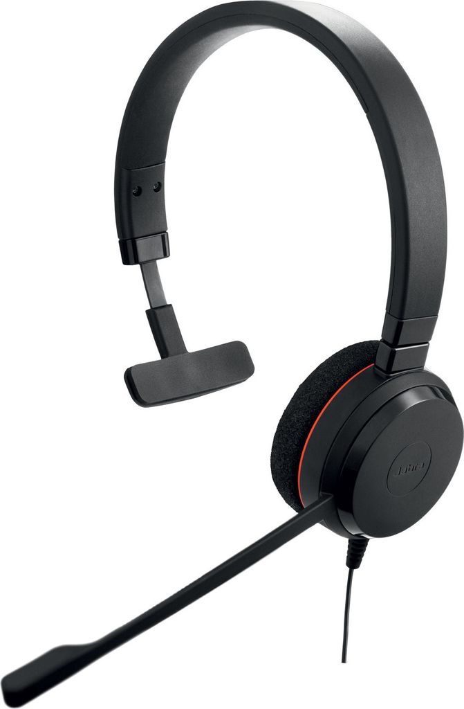 Kopfhörer mit Mikrofon Jabra 4993-829-209 Schwarz