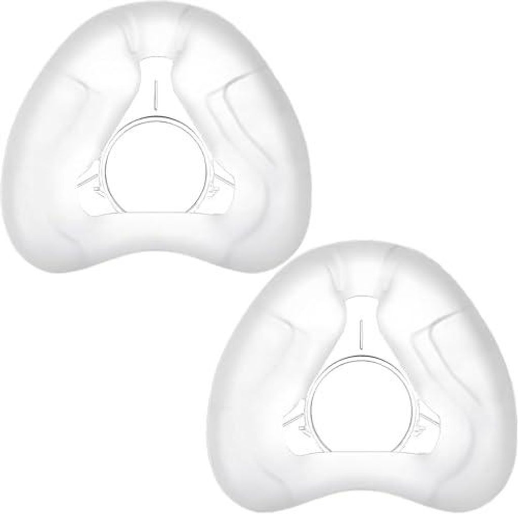 Ersatz-Nasenpolster fš¹r ResMed AirFit N20, kompatibel mit Original-Airfit N20-Rahmen, zuverl?ssige Abdichtung und perfekte Passform, Ersatz-Mask...