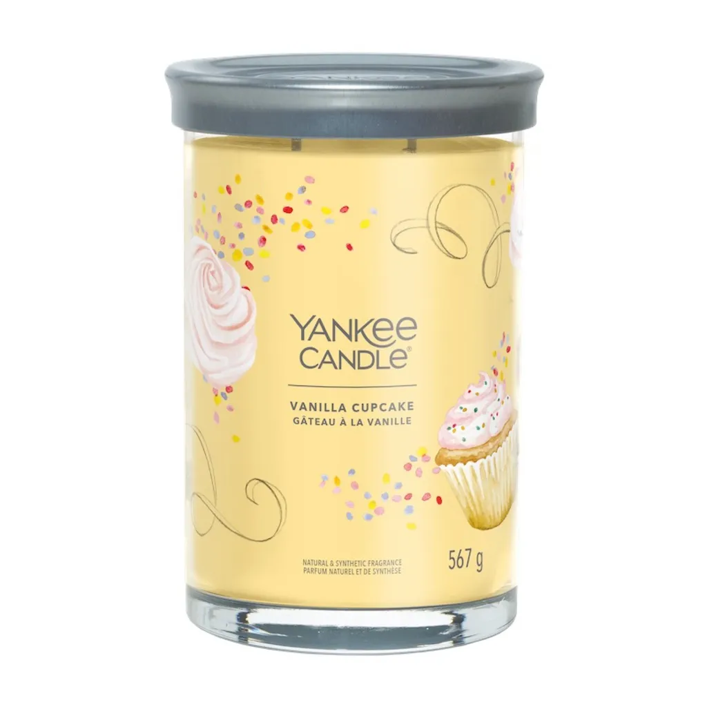 Yankee Candle - Candela Vanilla Cupcake Signature Tumbler - Candela profumata 567,0g