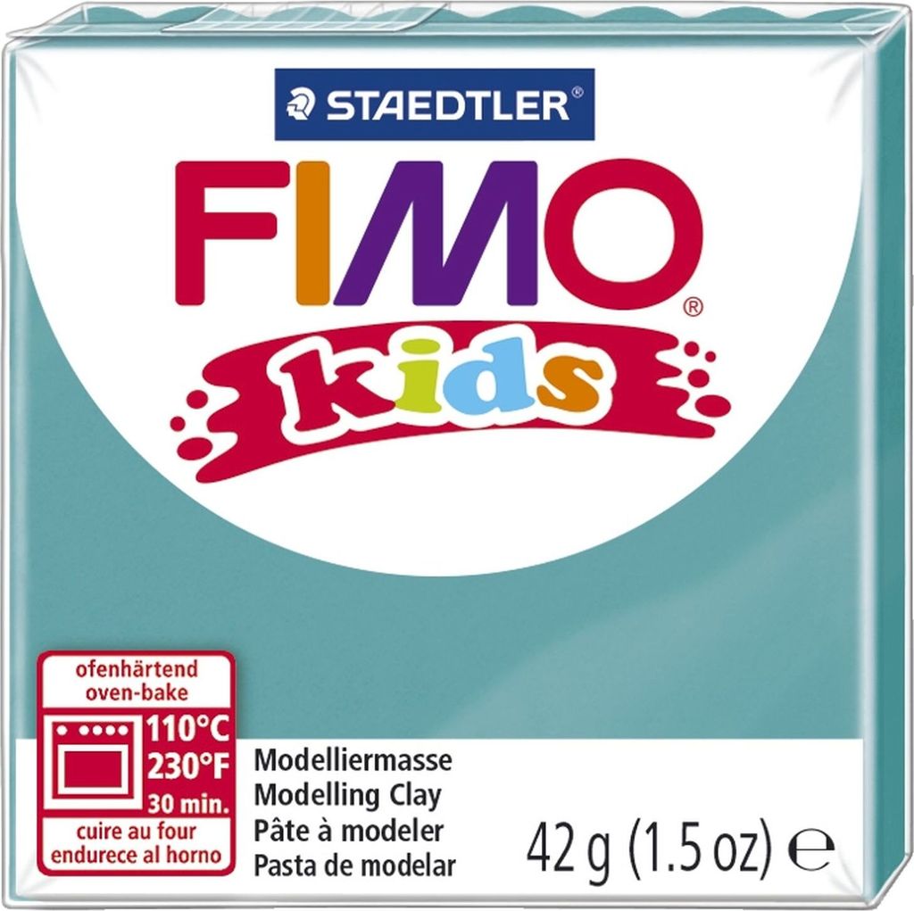 FIMO kids Modelliermasse ofenhärtend türkis 42 g