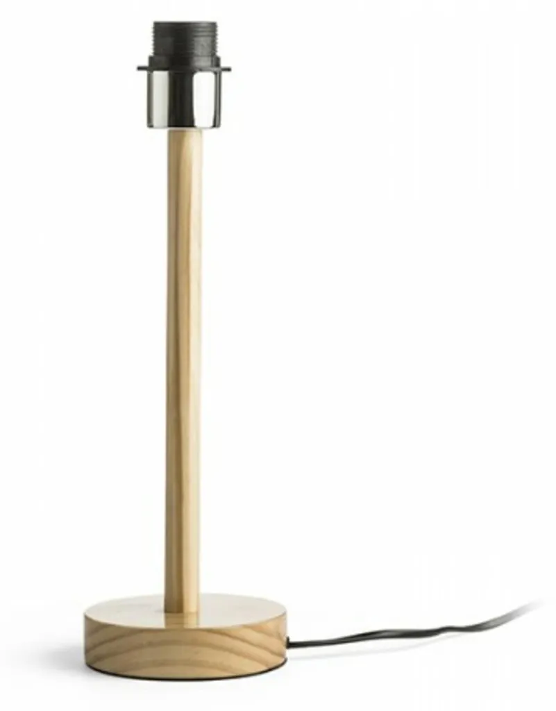 MAUI Socle de Table en Bois LED E27 11W - Luminaire Design 230V