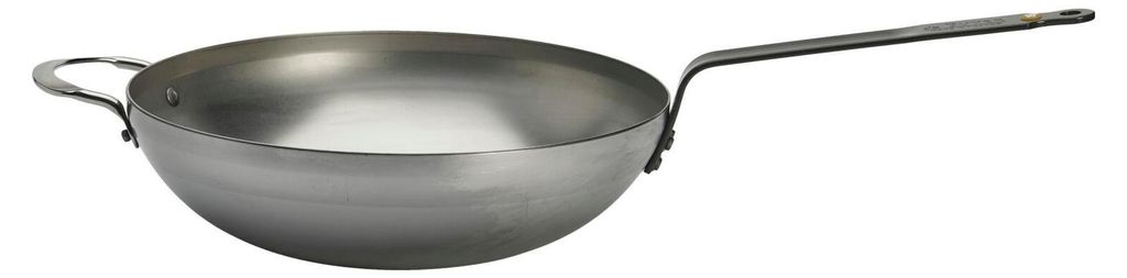 DE BUYER Padella Wok conica, altezza: 165 mm, lunghezza: Immagine del prodotto 
