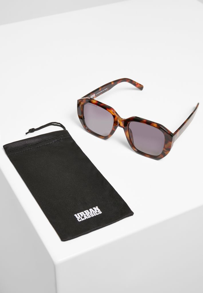 Urban Classics Sonnenbrille 113 Sunglasses UC Brown Leo/Black