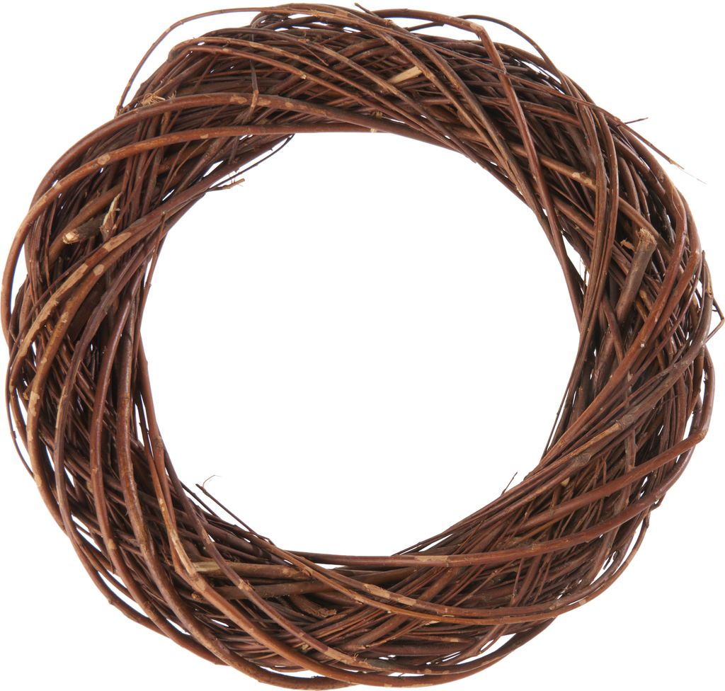 Weidenkranz Tobi, natürlich, ideal für DIY-Dekoration, Produktbild 