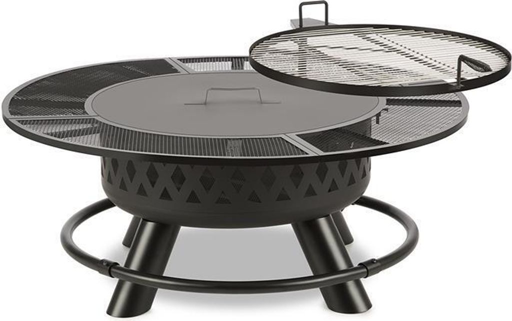Blumfeldt Rosario krb, gril a stôl 3v1 - Ø 120 cm, oceľ Obrázok produktu 8