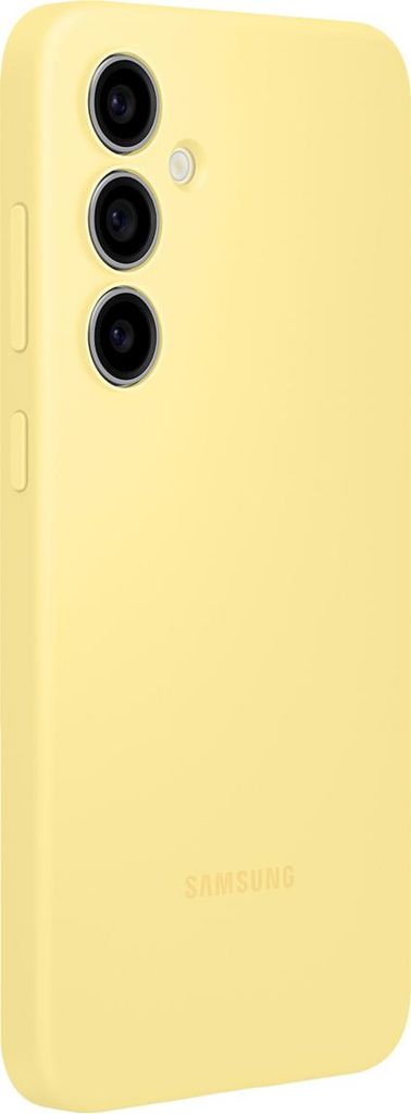 Samsung Silicone Case EF-PS721 für das Galaxy S24 FE, Cover, Samsung, Galaxy S24 FE, 17 cm (6.7"), Gelb