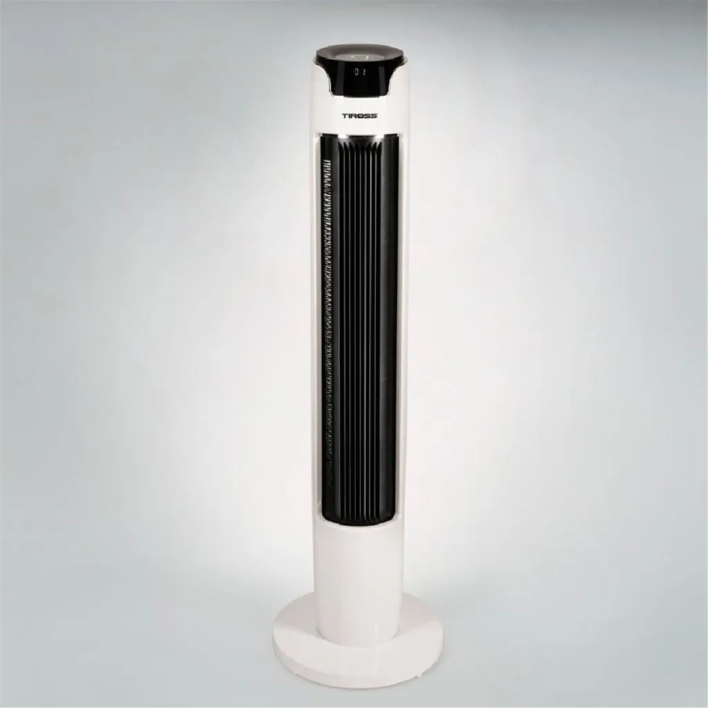 Ventilateur colonne 45W idéal pour dormir : Silencieux avec commande