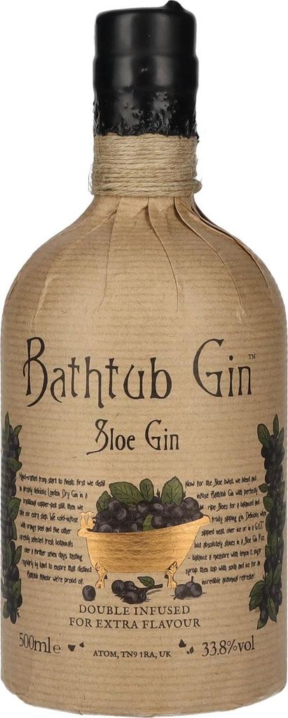 Bathtub Gin Sloe Gin 33,8% Vol. 0,5l Produktbild 