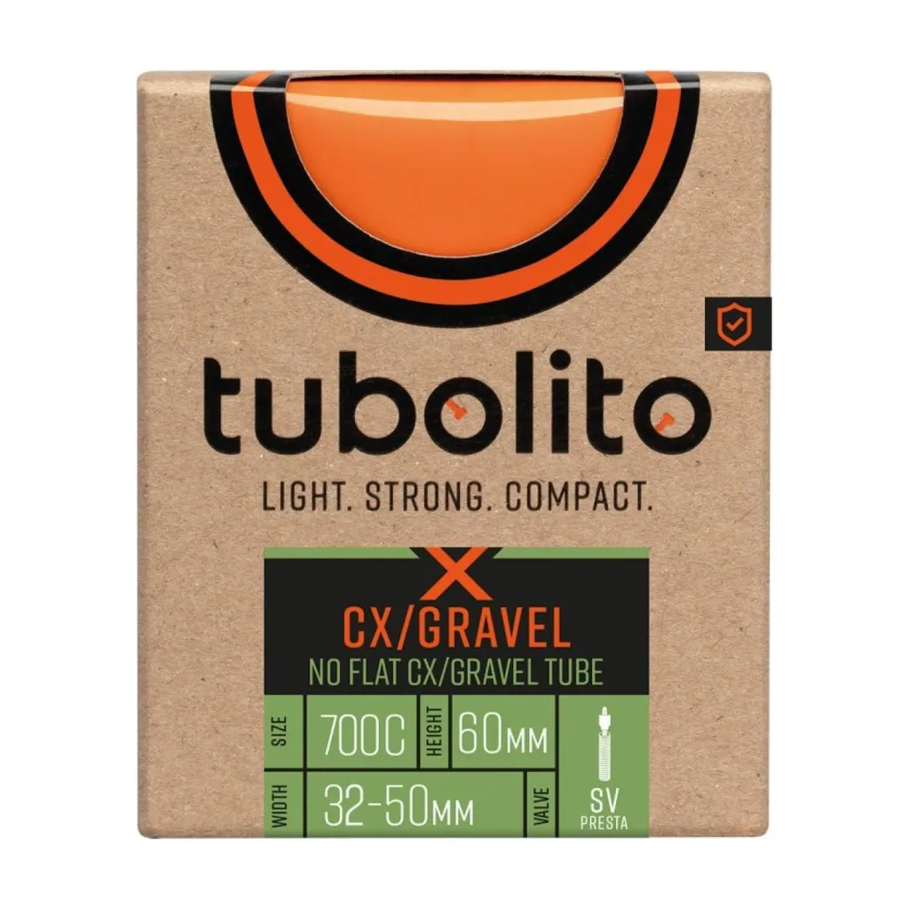 Chambre à air légère et renforcée Tubolito X-Tubo CX Gravel SV60