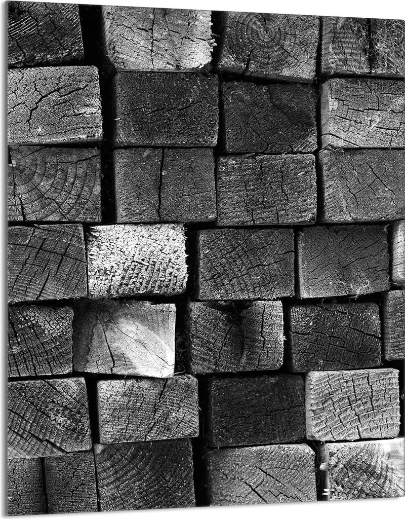 Copripiastra Induzione 40x52 Vetro Temperato High-Tech Nero Legno