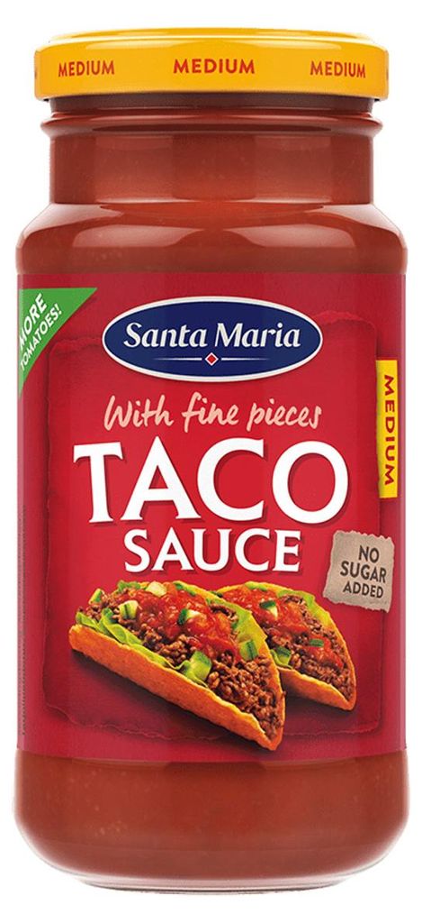 Santa Maria Taco Sauce średnio pikantny pomidorowy idealny Zdjęcie produktu 
