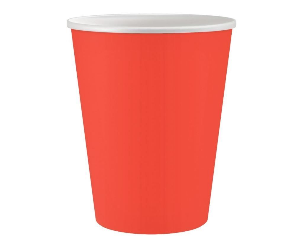 Párty kelímky červené - 250 ml - 6 ks Obrázek produktu 