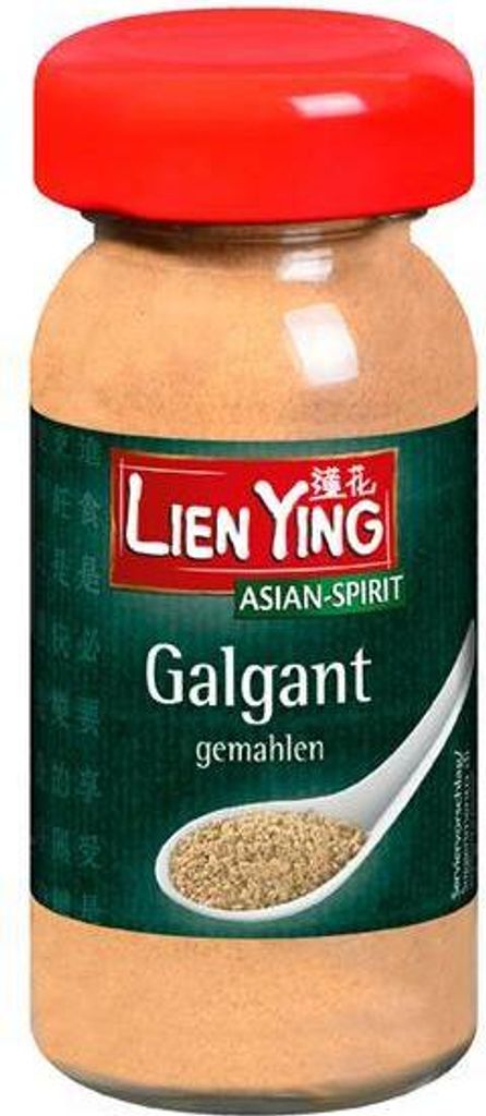 Lien Ying Galgant gemahlen 16 G Glas Süßlich-scharf