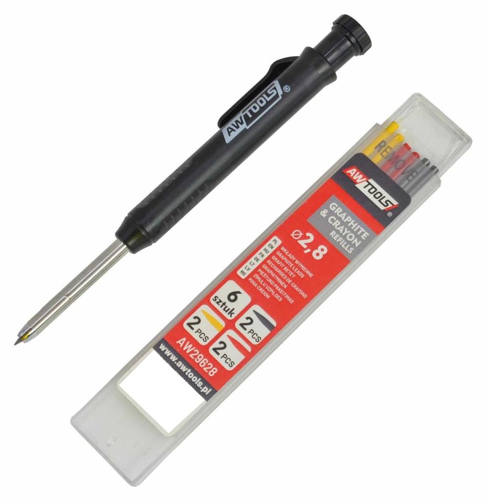 AW Tools - Druckbleistift-Set AW2425 (Einheitsgröße) (Schwarz)