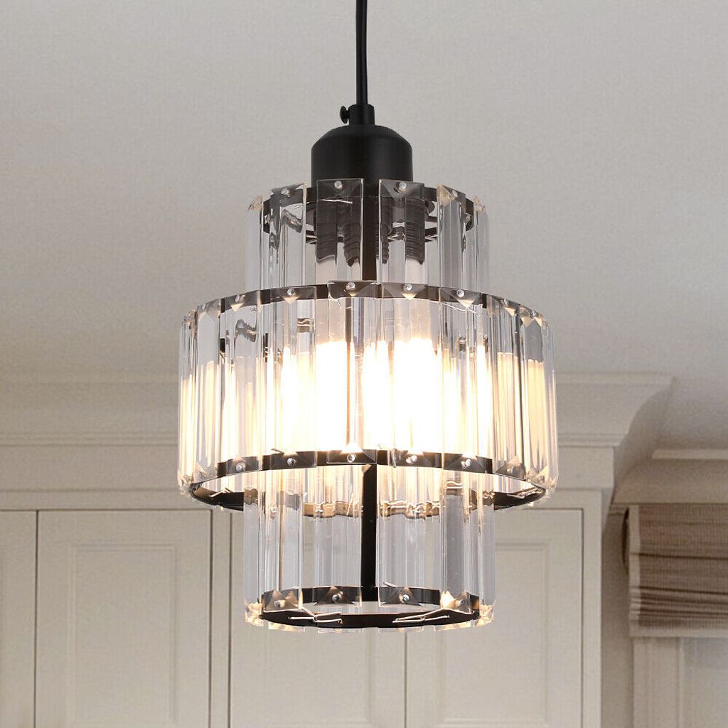 Fortuna Lai Kristall Pendelleuchte Moderne Kronleuchter Deckenleuchten Wohnzimmer Küche E27