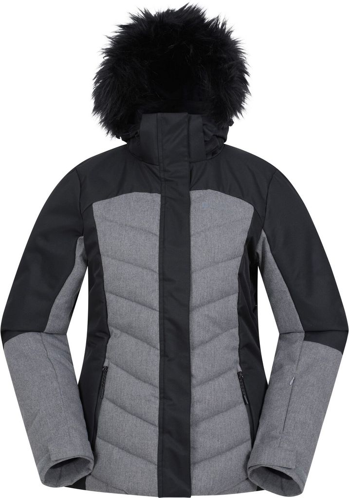 Mountain Warehouse - "Pyrenees II" Skijacke Wattiert für Damen MW2066 (44 DE) (Schwarz)