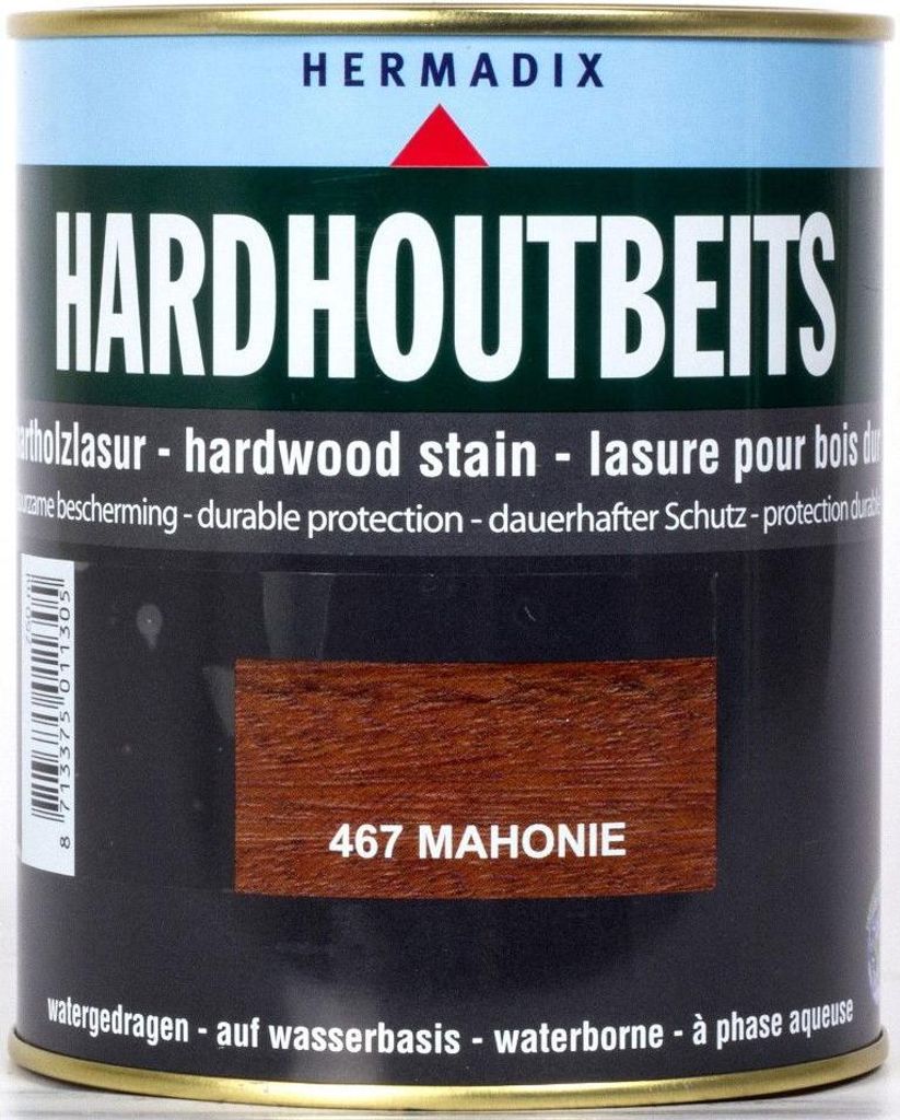 Hartholzbeize 467 Mahagoni 750 ml Hermadix