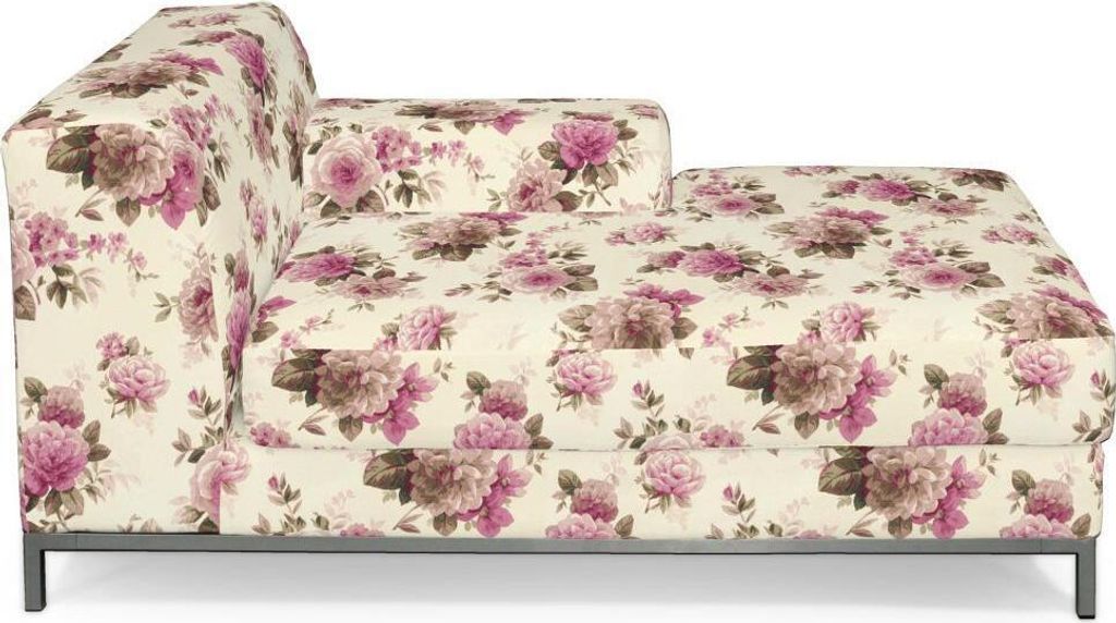 Dekoria Bezug für Kramfors Sofa Recamiere rechts, beige- rosa, Bezug für Recamiere rechts Kramfors