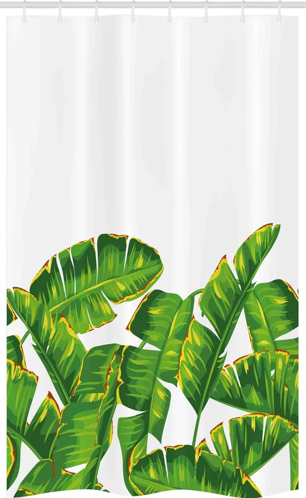 Tenda Doccia Abakuhaus 120x180 Tropicale Verde Giallo - Shop Online