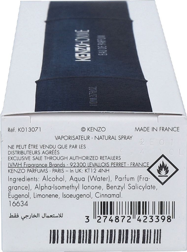 Kenzo Homme Eau de Parfum 110 ml Produktbild 7