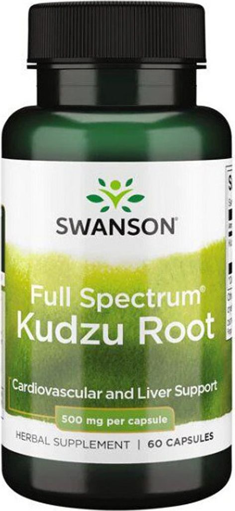 Kudzu koreň 500 mg 60 kapsúl Swanson Health Products Obrázok produktu 