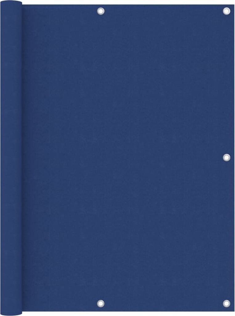 Ankonbej Balkon-Sichtschutz Blau 120x600 cm Oxford-Gewebe