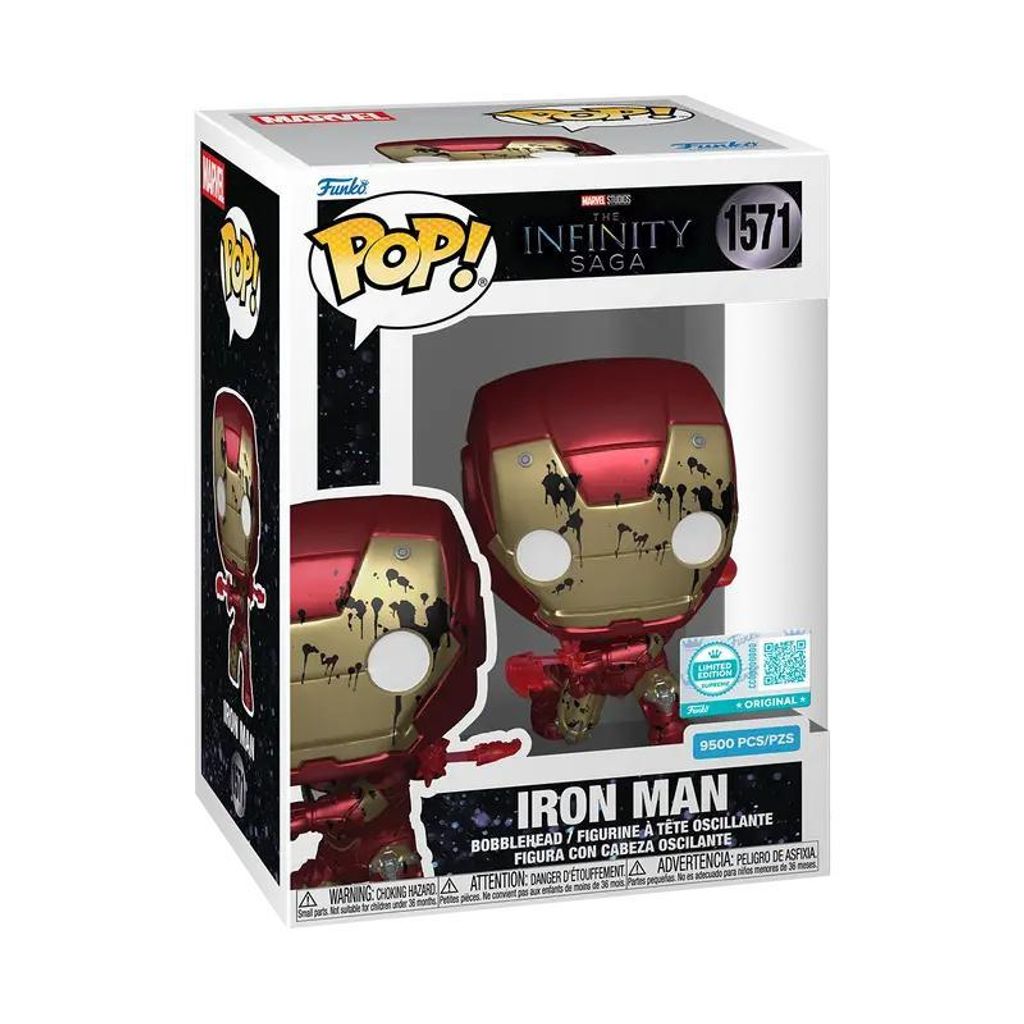 Funko Pop! Marvel Infinity SAGA - IRON MAN (Dual Lasers) #1571 (9500 Pcs Limited Edition)