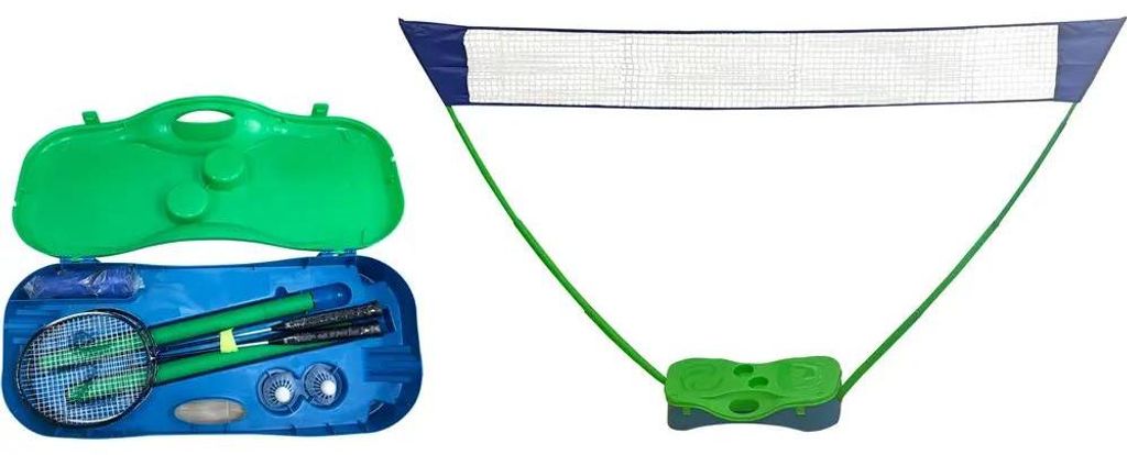 New Sports Badminton Komplett-Set, 8-teilig