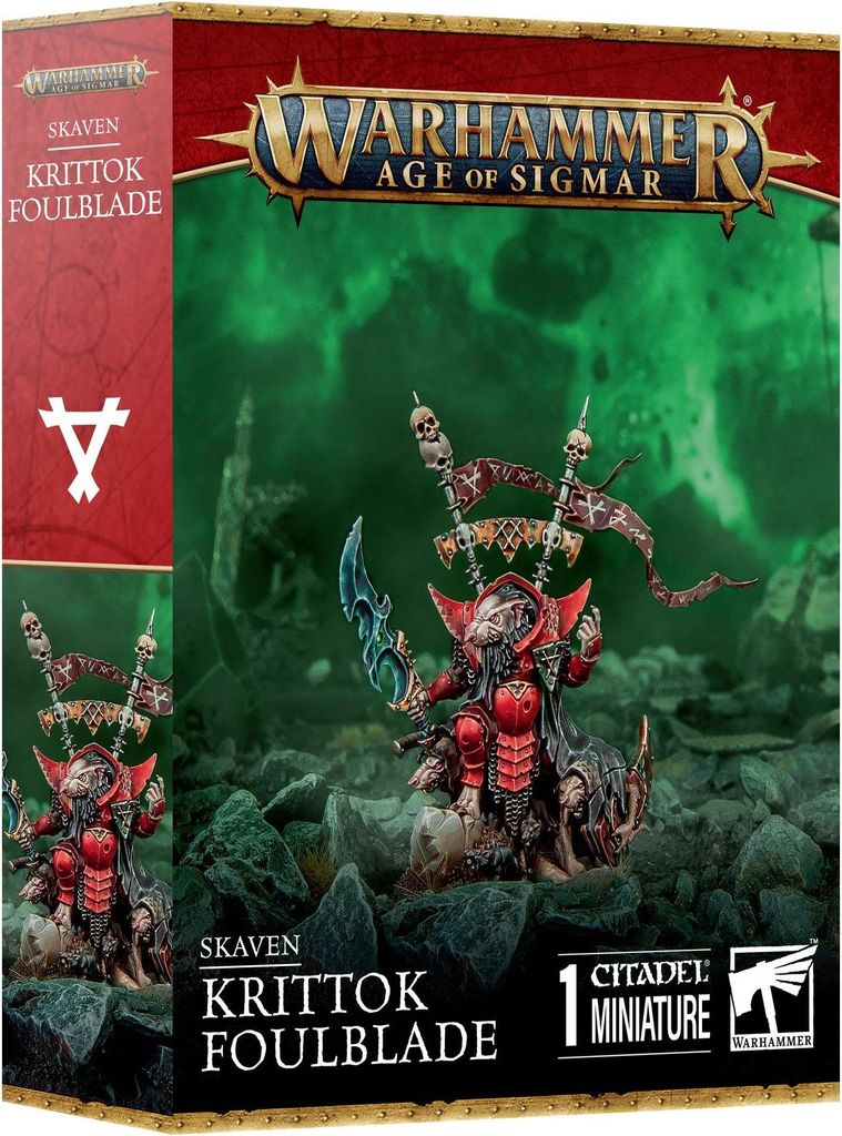 W-AOS: Skaven - Krittok Foulblade (1 Figur)