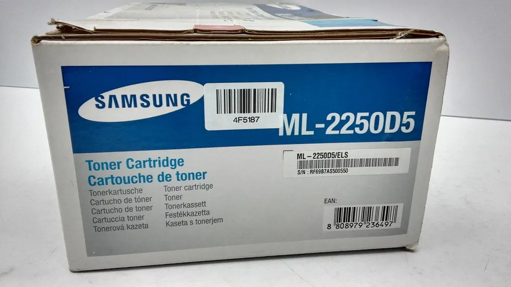 Toner Samsung ML-2250D5 Noir pour Impression de Documents Pro Net - 2