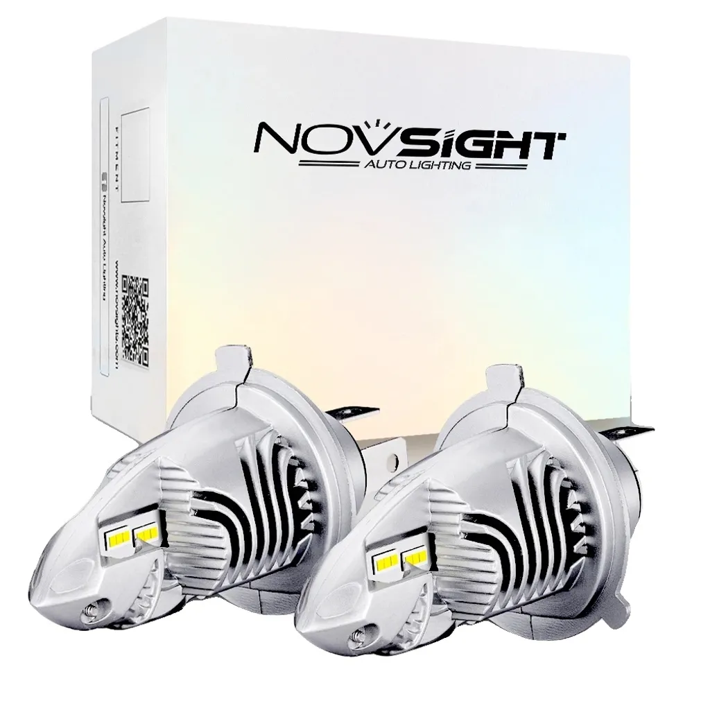 Éclairage Phare H4 LED 70W pour Conduite Nocturne Sécurisée 6000K