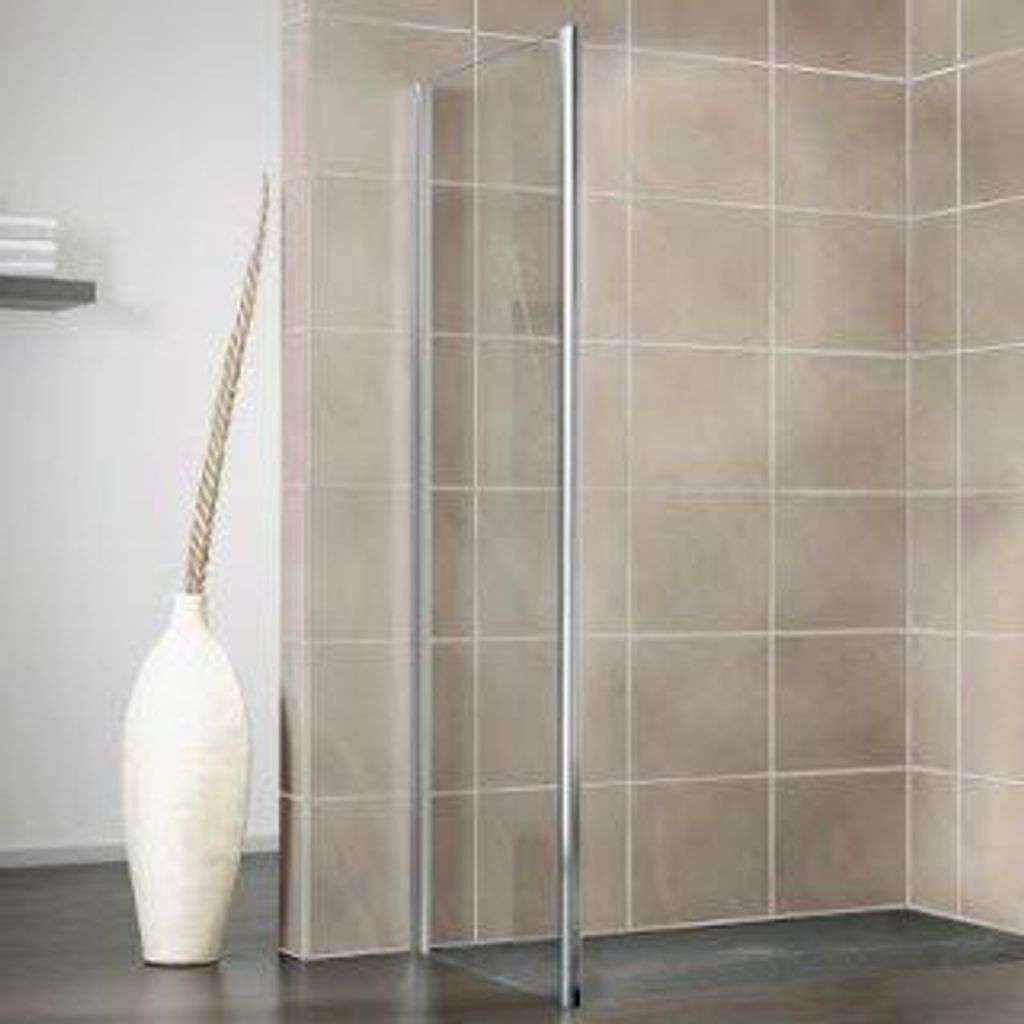 HSK 136090-8-560 Favorit Seitenwand zur Schiebetür 2-teilig 900x1850mm Manhattan Carré Edelglasbeschichtung