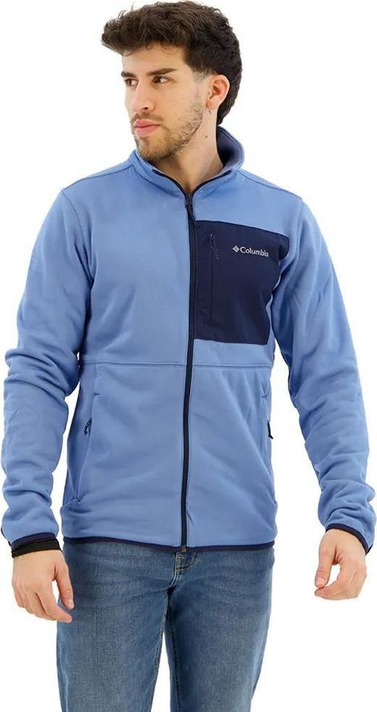 Columbia Hike Reißverschlusspullover Blau M Herren Blau M