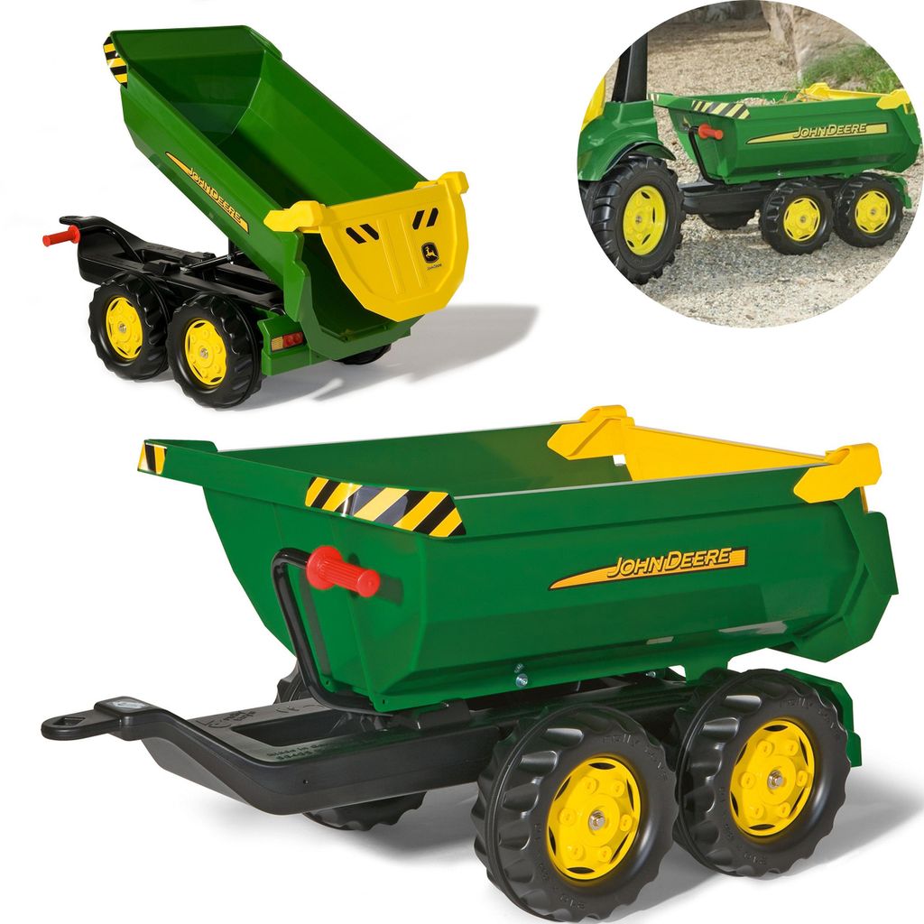 Rolly Toys rollyHalfpipe John Deere Rimorchio ribaltabile Immagine del prodotto 