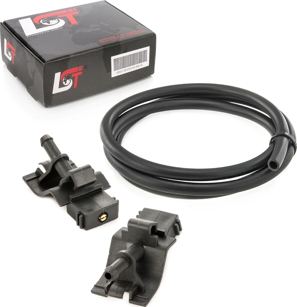 2x Windschutzscheiben Spritzdüsen mit Schlauch vorne 85381-12300 für TOYOTA