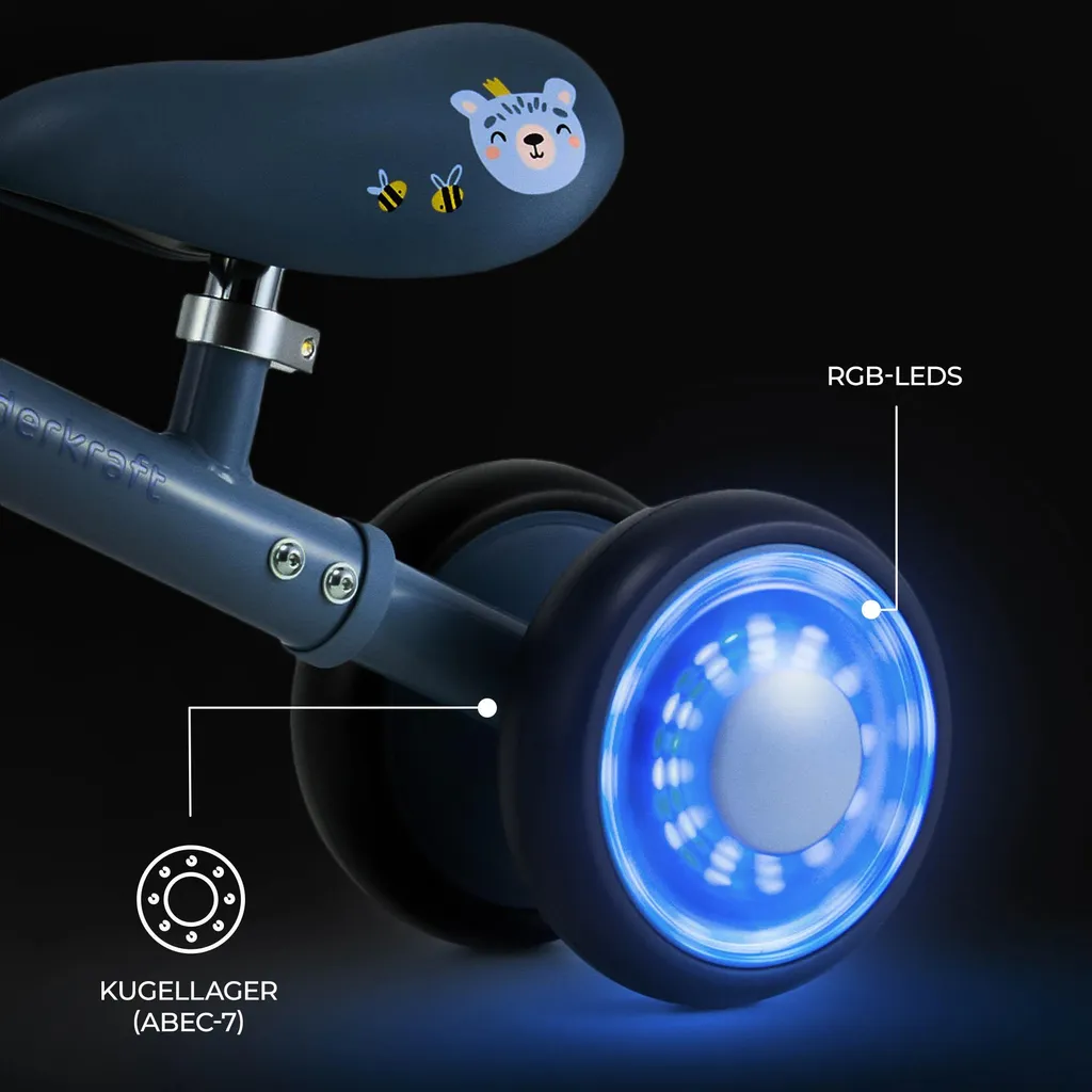 Veilleuse Musicale pour Bébé Kinderkraft CUTIE FLASH à LED Multicolore - 10