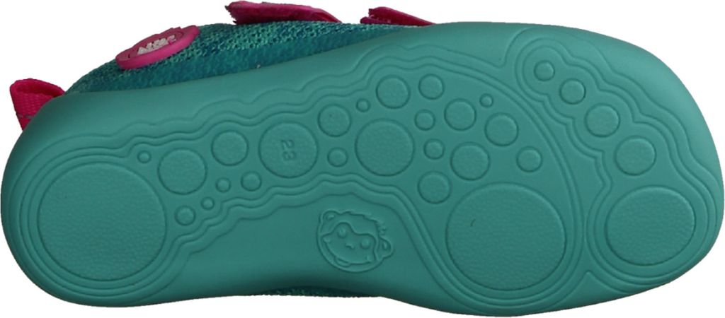 AFFENZAHN Knit Eule Schuhe Kinder blau 26 Produktbild 6