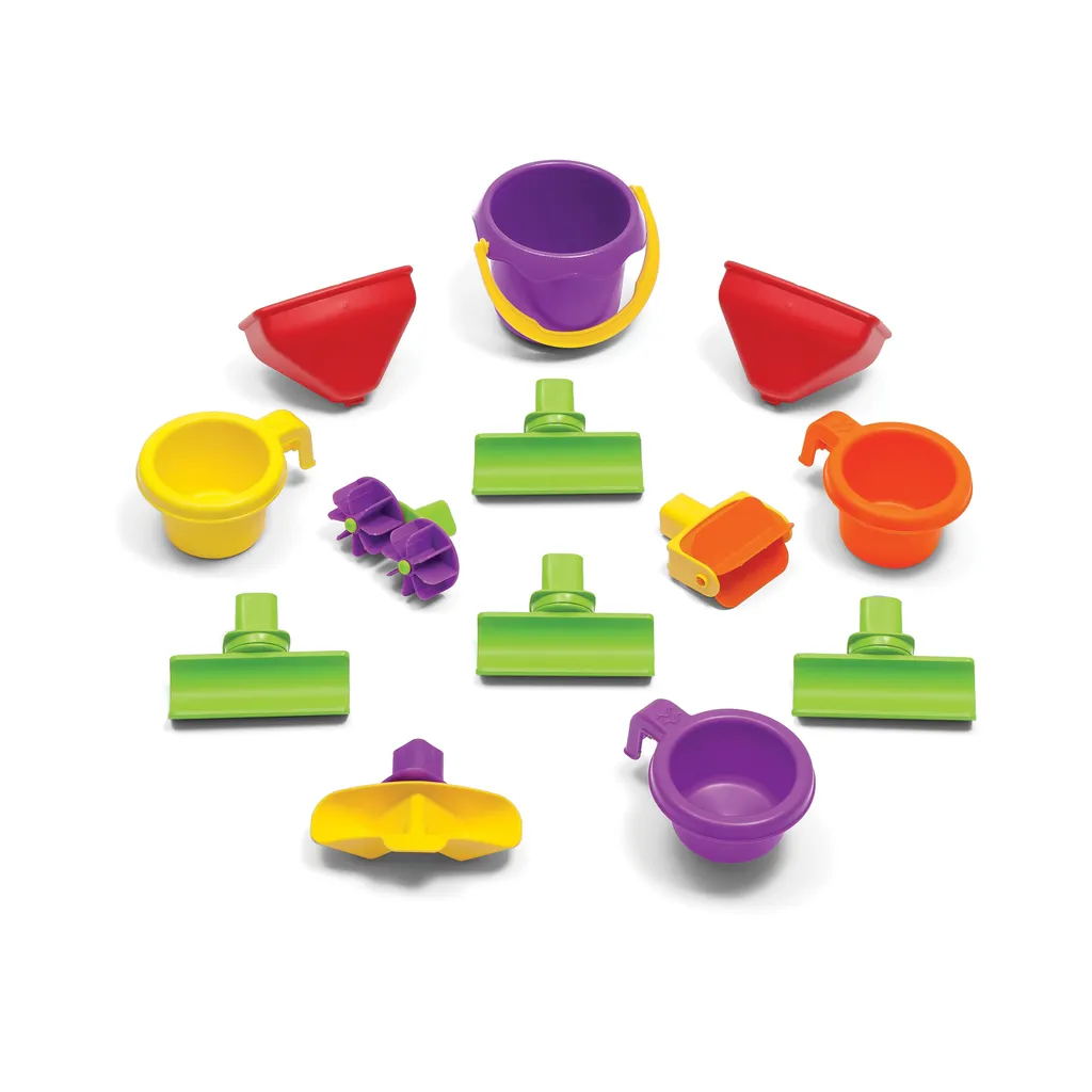 Mur d'eau Step2 Little Explorer avec 13 accessoires et parcours modulable - 5
