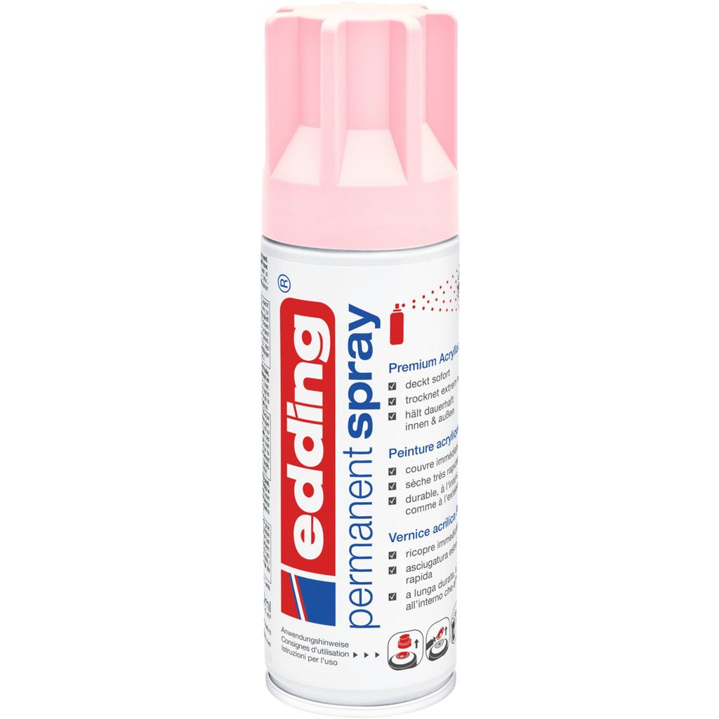 Edding 5200, 200 ml, Růže, Matný, Sprej, Voděodolný Obrázek produktu 