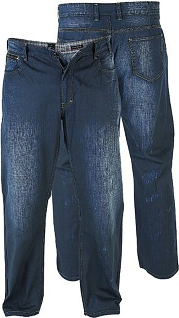 Übergrößen Jeans D555 CALVIN Dunkelblau 48/34