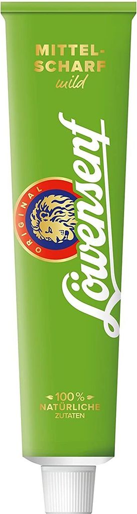 Löwensenf středně ostrá hořčice krémová jemně pikantní v Obrázek produktu 
