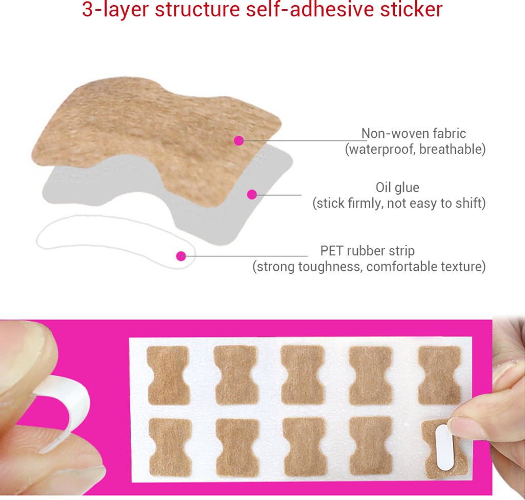 100 Pezzi Di Adesivi Per La Correzione Delle Unghie - Foto 2