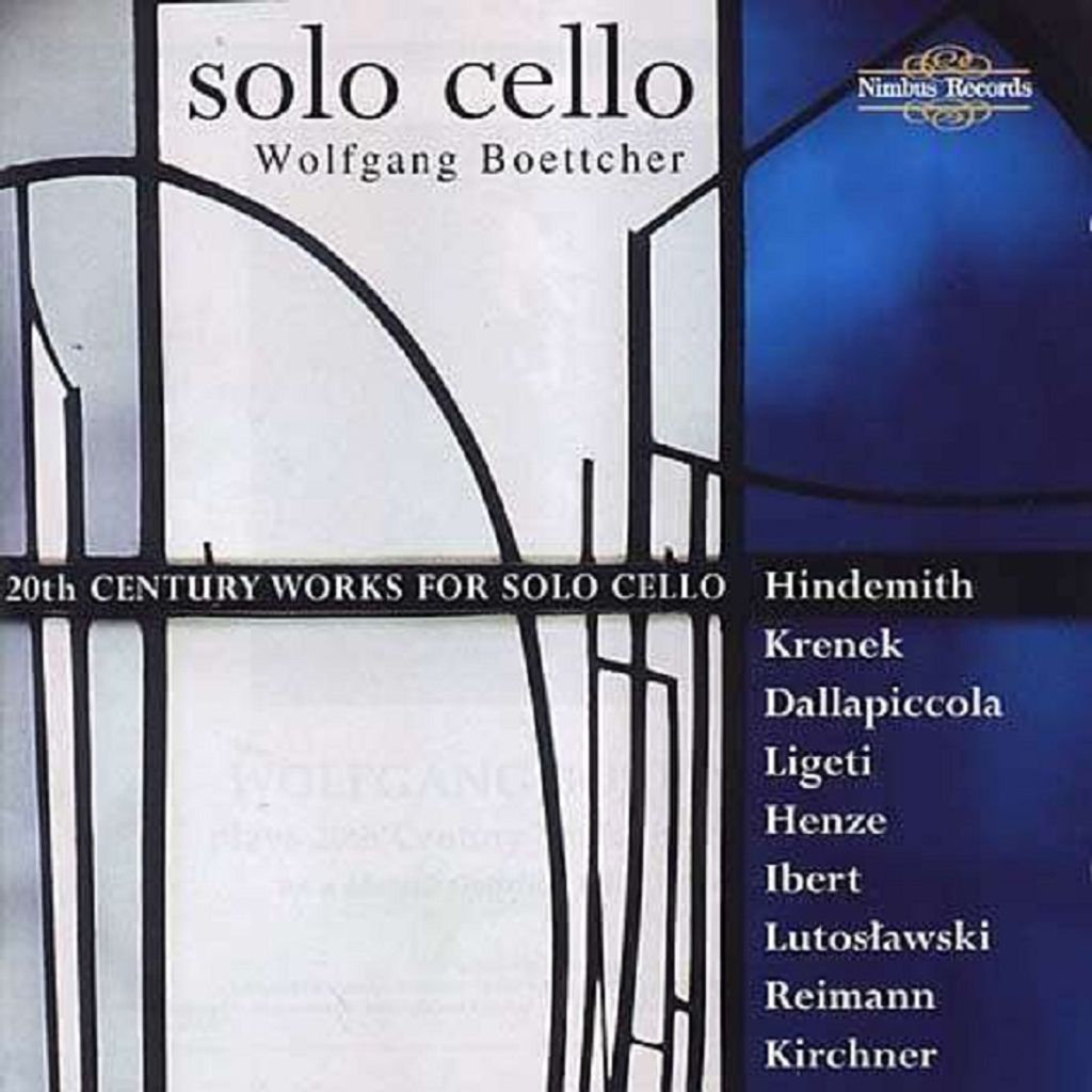 Boettcher,Wolfgang-Works For Cello Solo