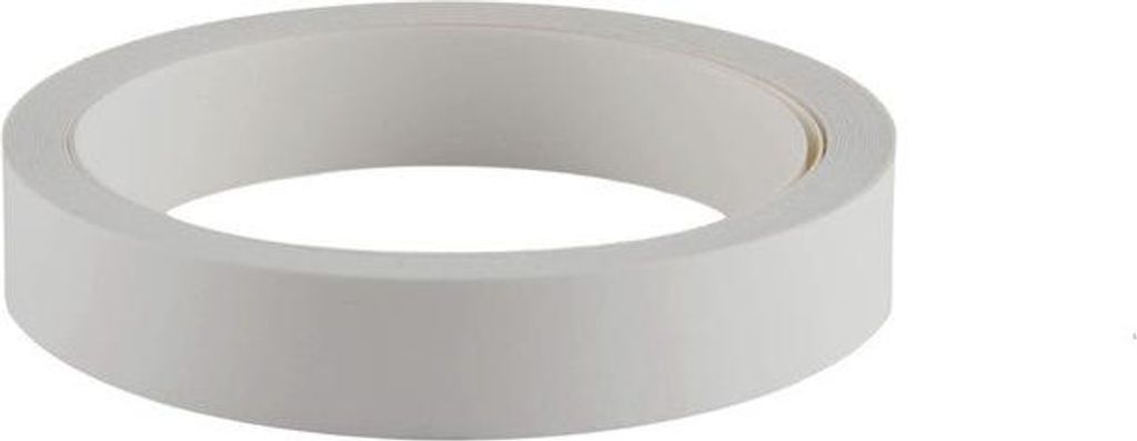 Primo Weißes selbstklebendes Kantenband, L.500 x B.1,9 cm