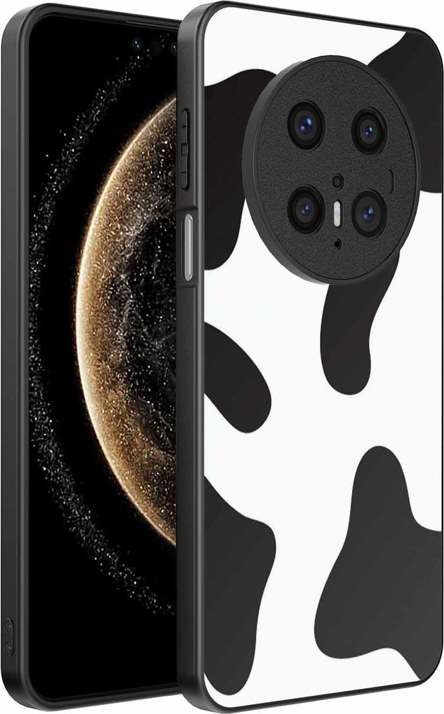 Geeignet für Huawei Mate 70 Pro / 70 Pro Plus Telefon Fall mit Kuh Flicken drucken - TPU Backcover Fall mit Kuh Flicken Design - Smartphonics