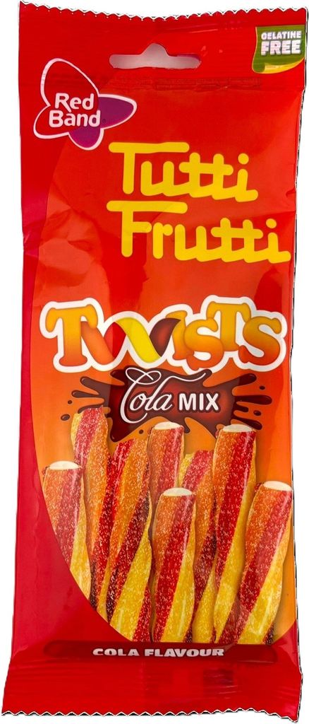 Red Band Tutti Frutti Twists Cola Mix 100g