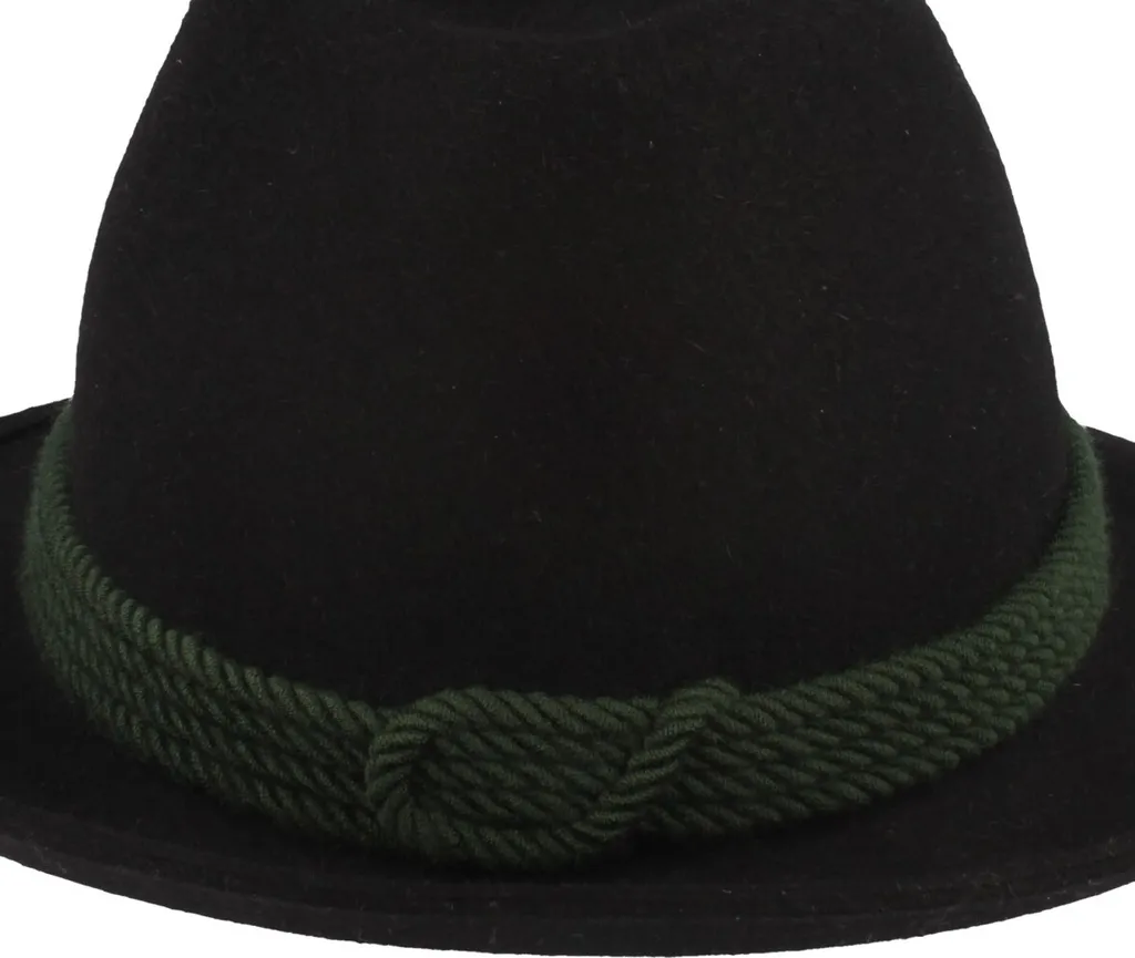Zapf Chapeau de sport chasse Pless - Feutre de laine imperméable vert - 3