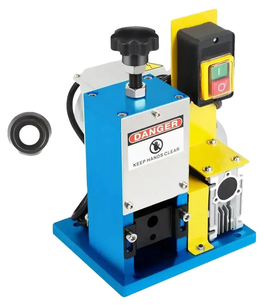Machine à dénuder les fils électriques avec lame de précision Aqua Blue